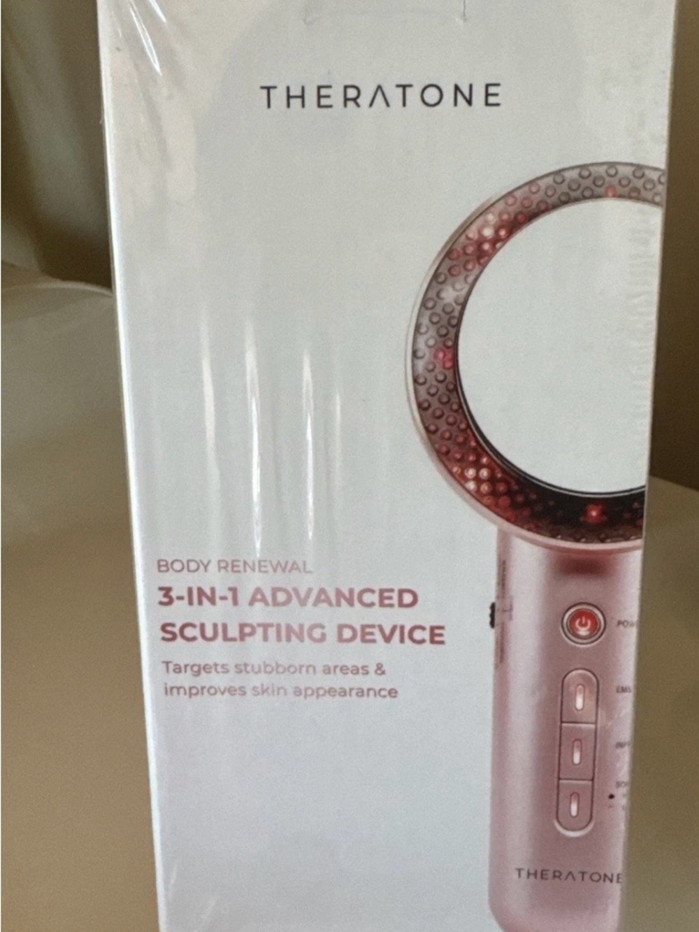 THERATONE Body Renewal 3-in-1 Advanced Sculpting Device - Rose Pink